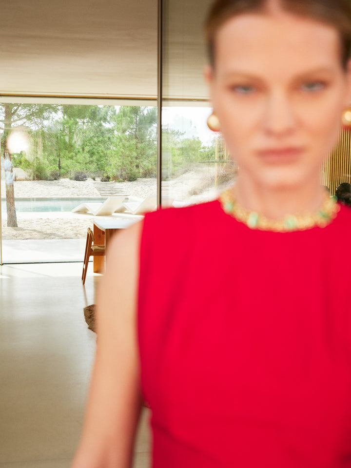 Vestido Curto Rodado