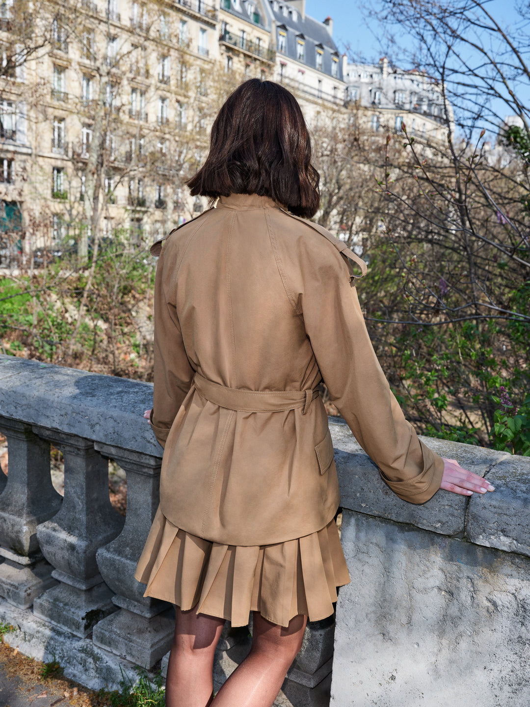 Short Trench Coat