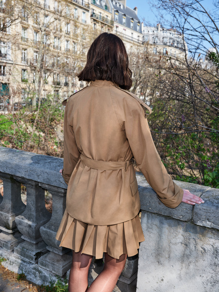 Short Trench Coat