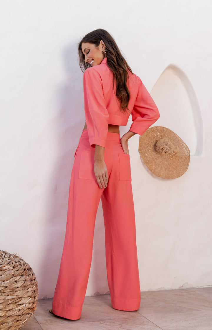 Anne Fernandes Blouse+Pants Set