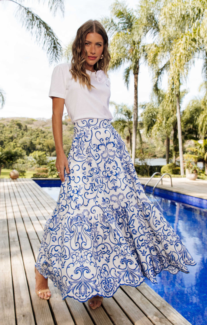 Anne Fernandes Flower T-Shirt
