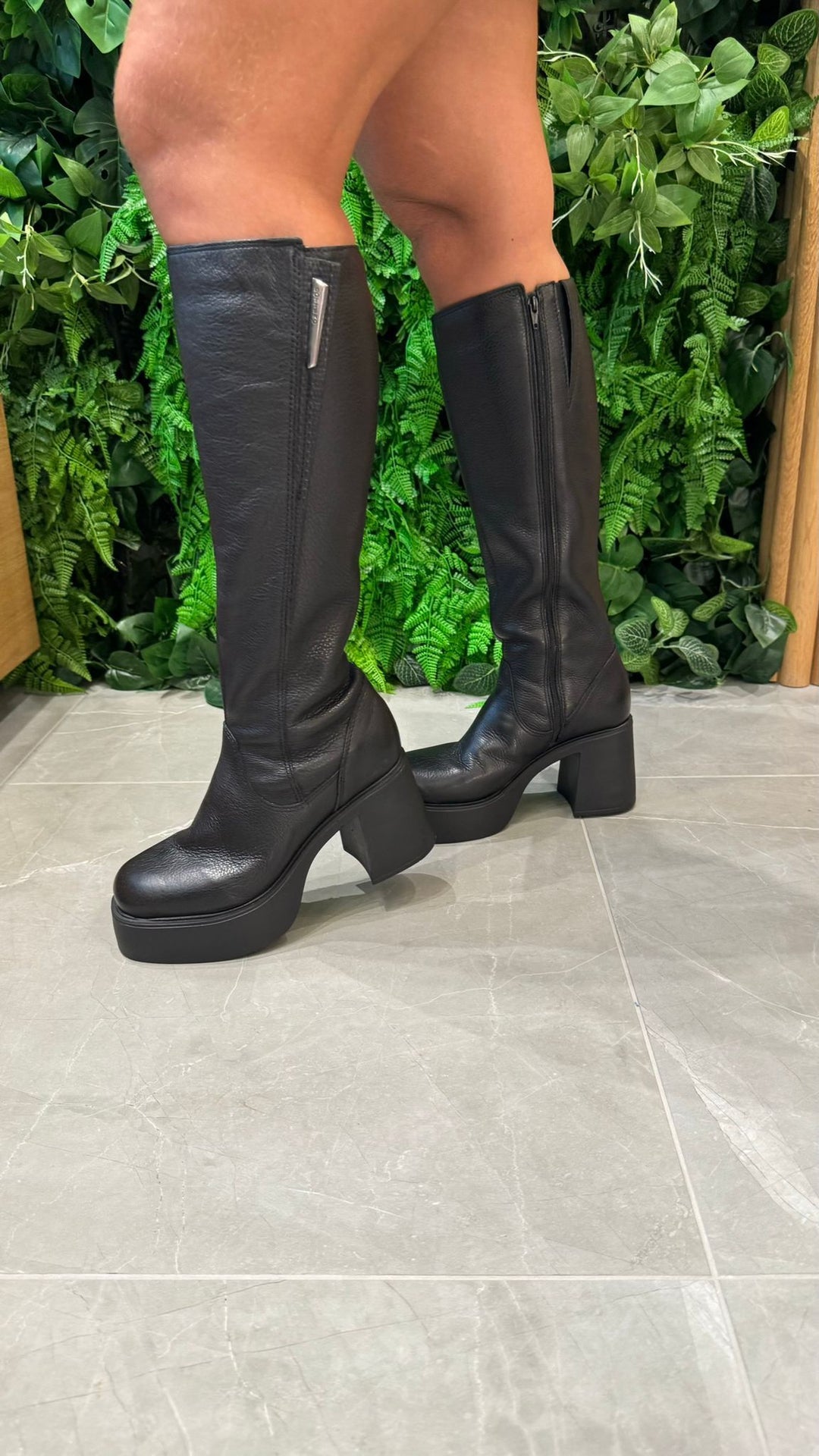 Bottero Leather Long Boot