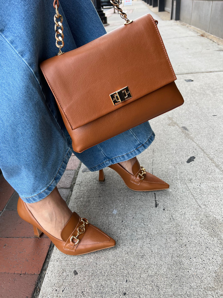 Jorge Bischoff Chain Satchel Bag
