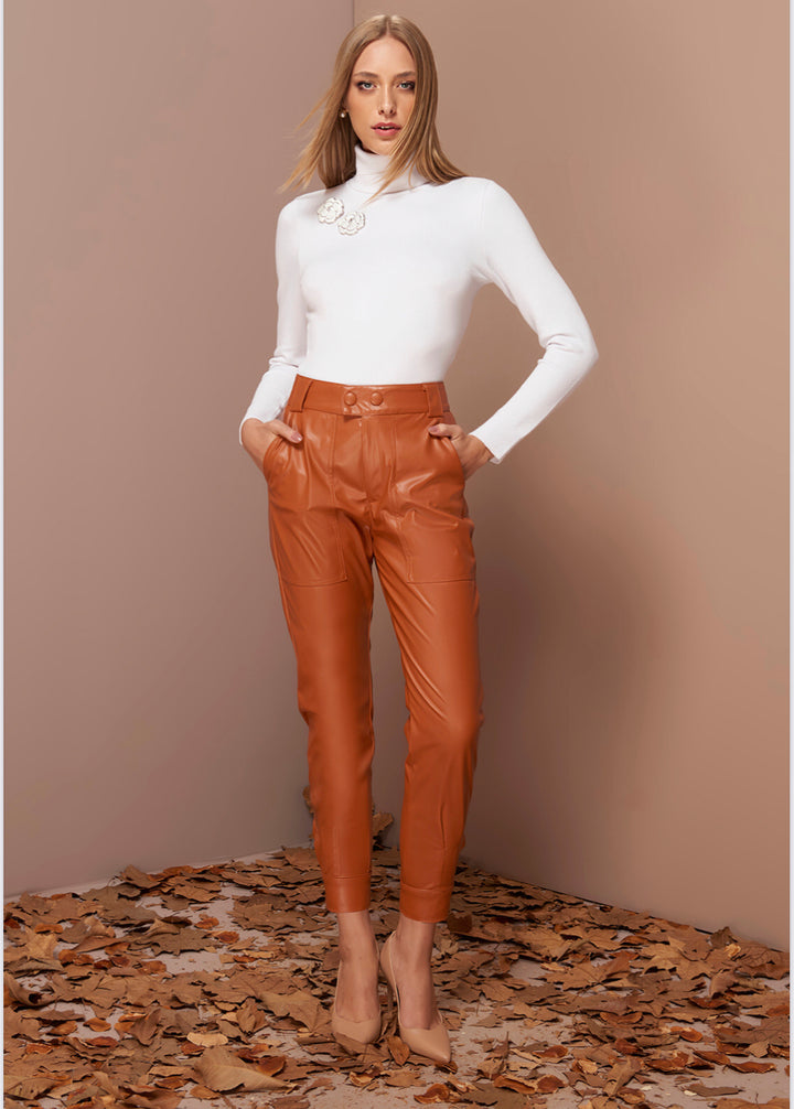 Anne Fernandes Button Cuff Trousers
