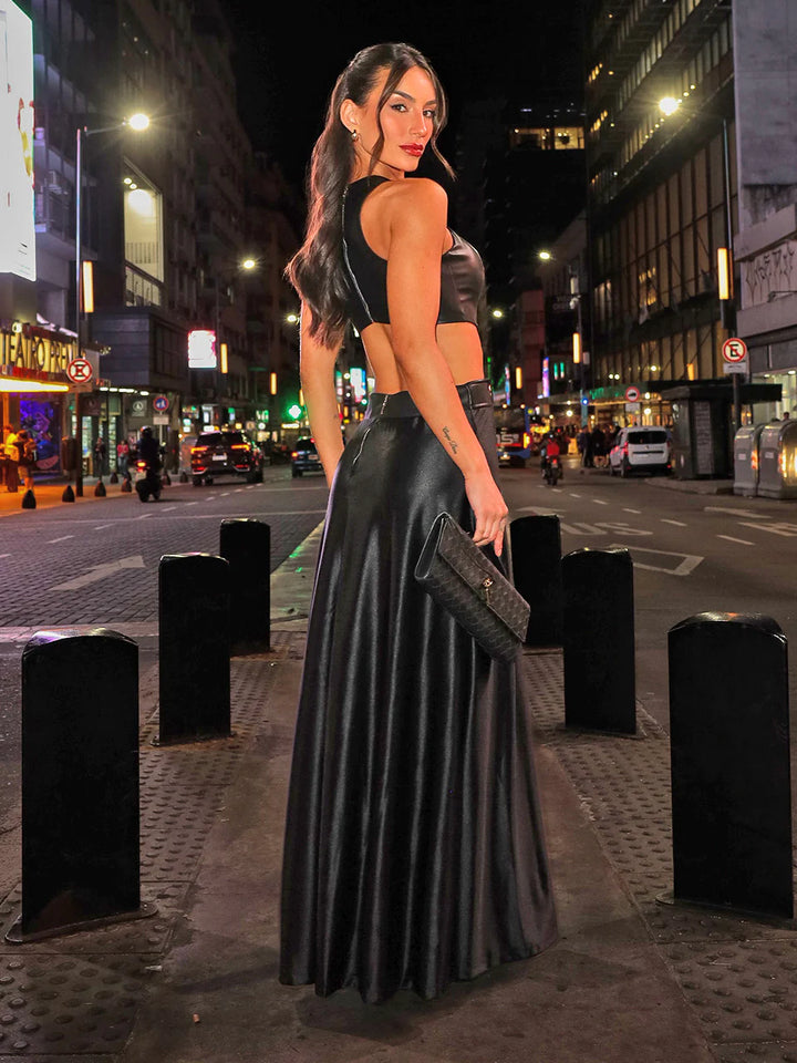 Cut Out Date Night Long Dress