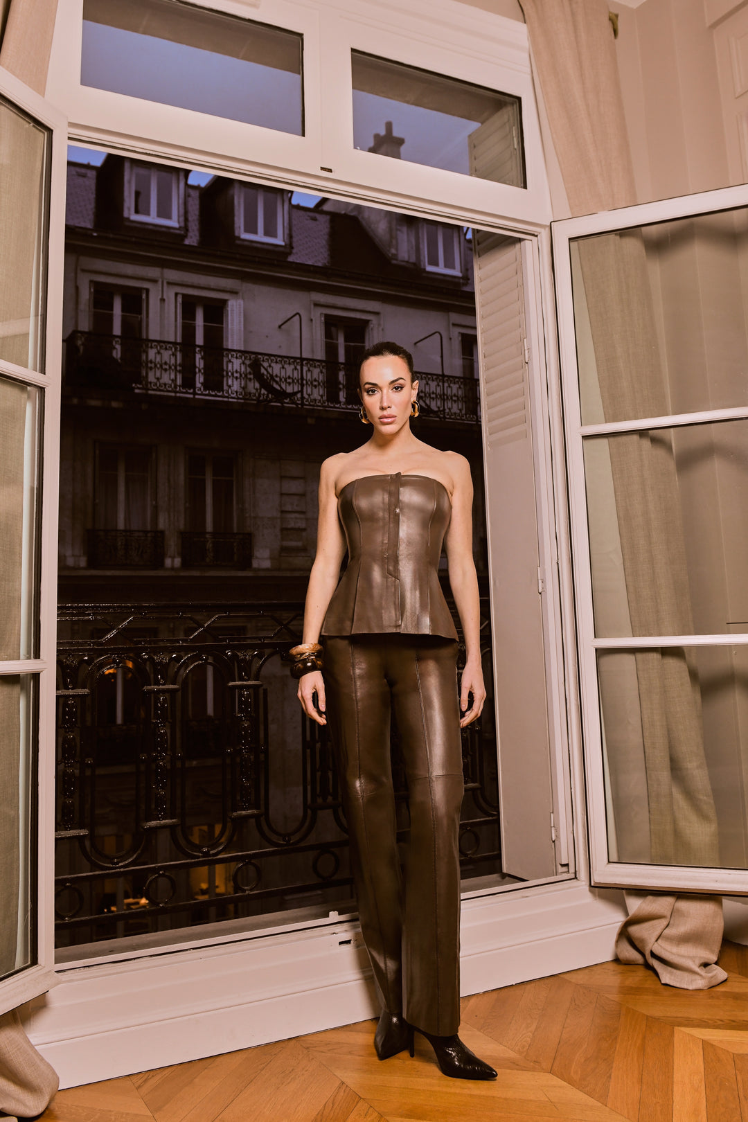 Corset Couro