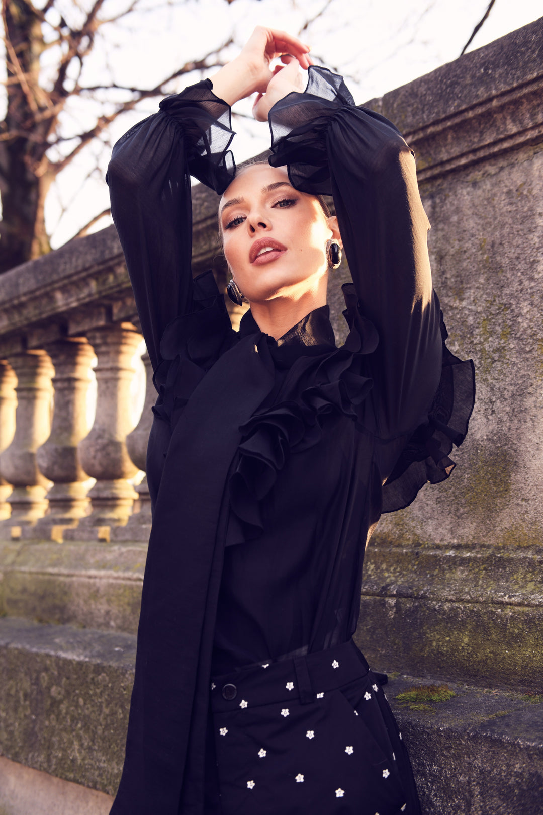 Organza Bow Dress