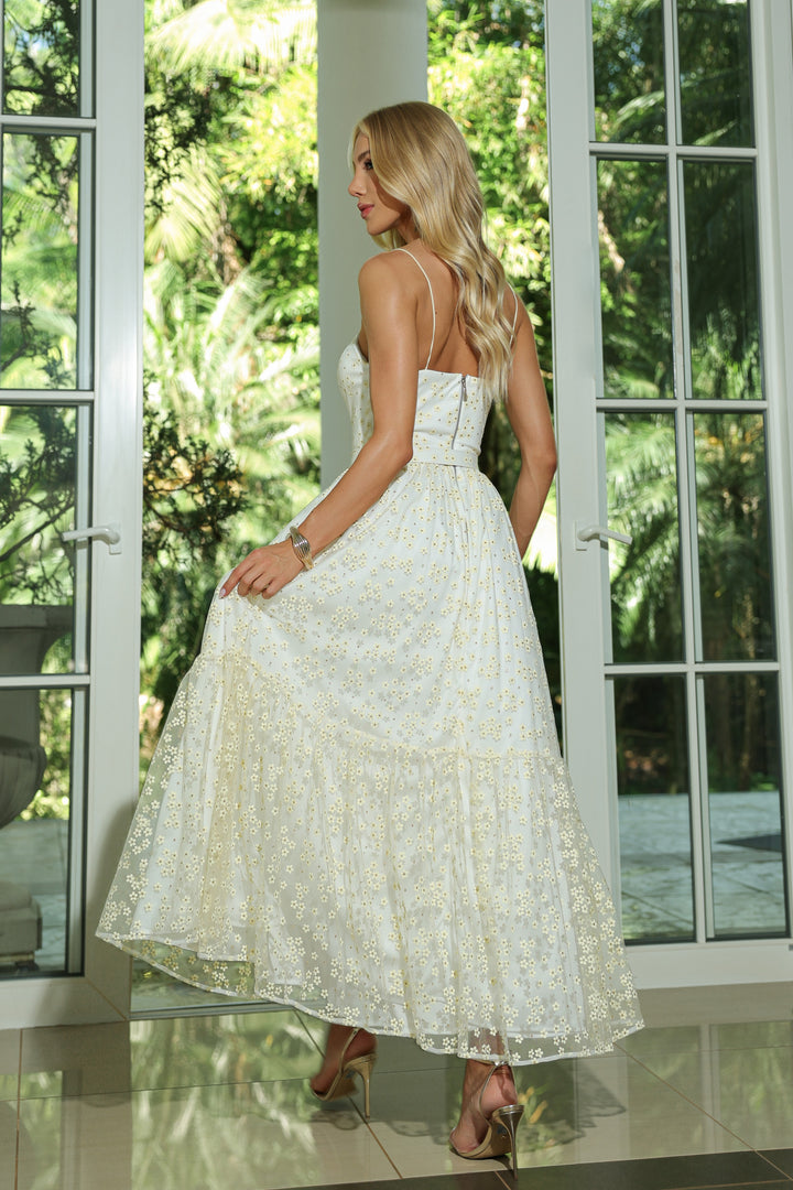 Tulle Midi Dress