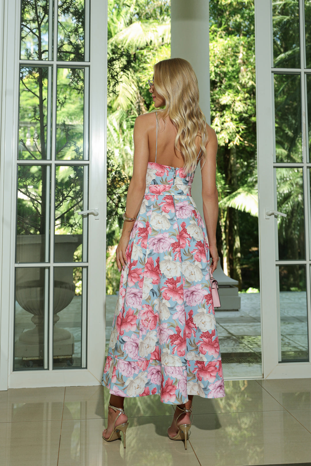 Vestido Midi Floral