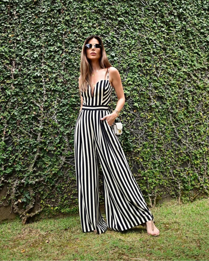 Regina Salomão Striped Jumpsuit