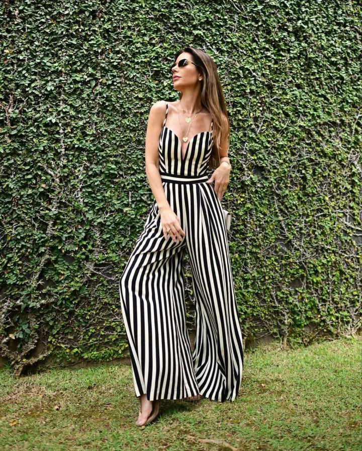 Regina Salomão Striped Jumpsuit