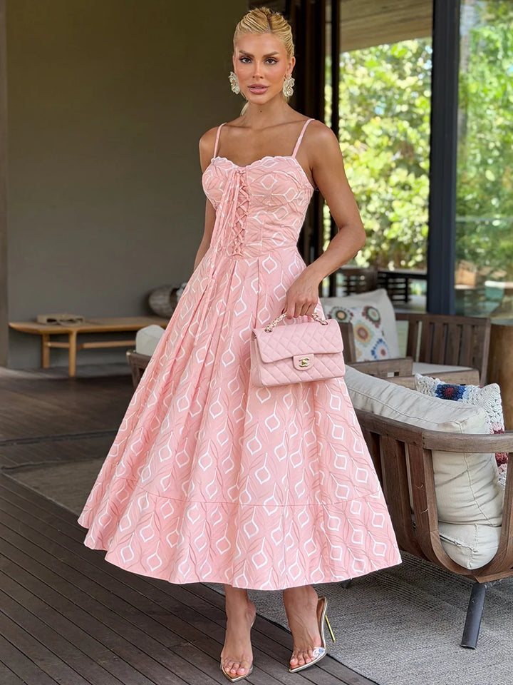 Vestido Midi Laise Bella Di Vita