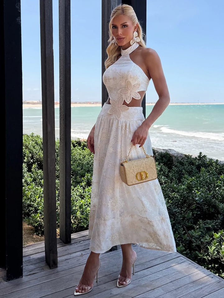 Vestido Midi Tule Bella Di Fiore