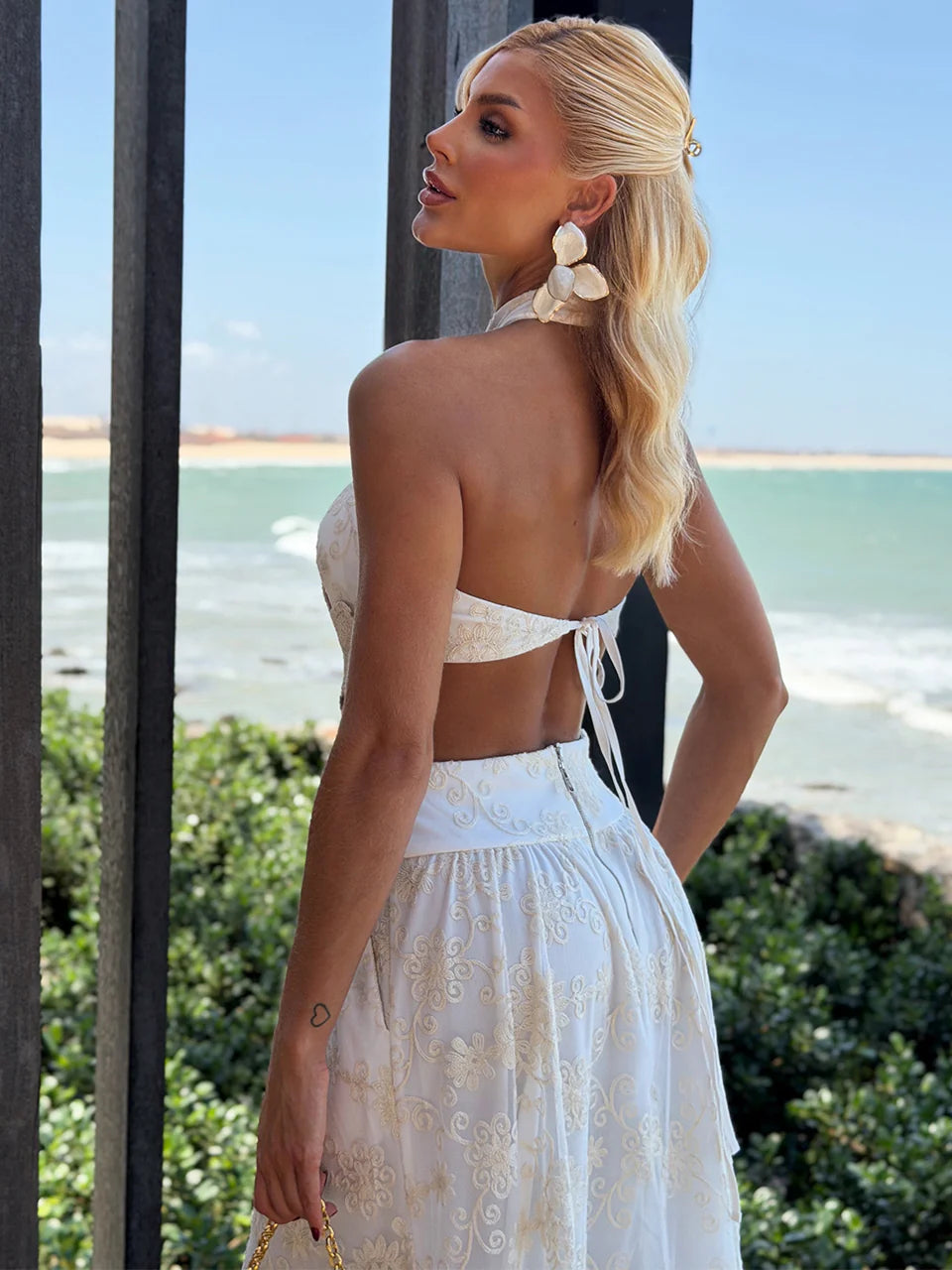 Vestido Midi Tule Bella Di Fiore