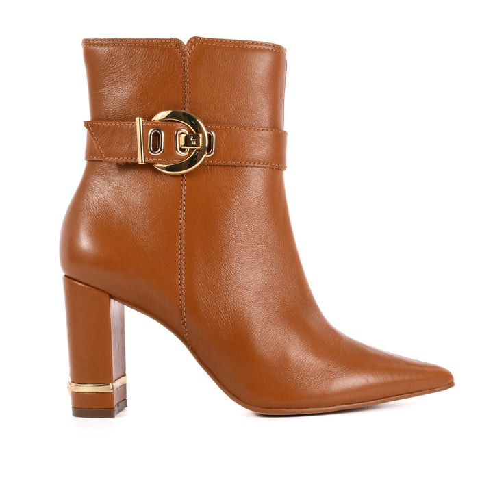 Buckle Leather Boot