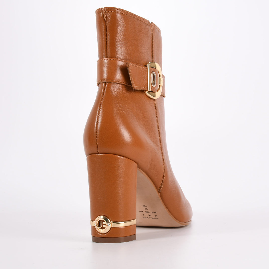Buckle Leather Boot