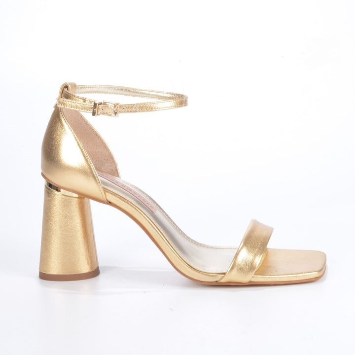 Jorge Bischoff Leather High Heel Sandal