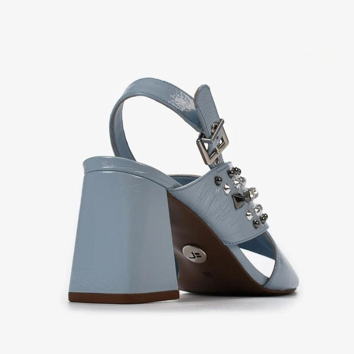 Leather Sandal with Stones