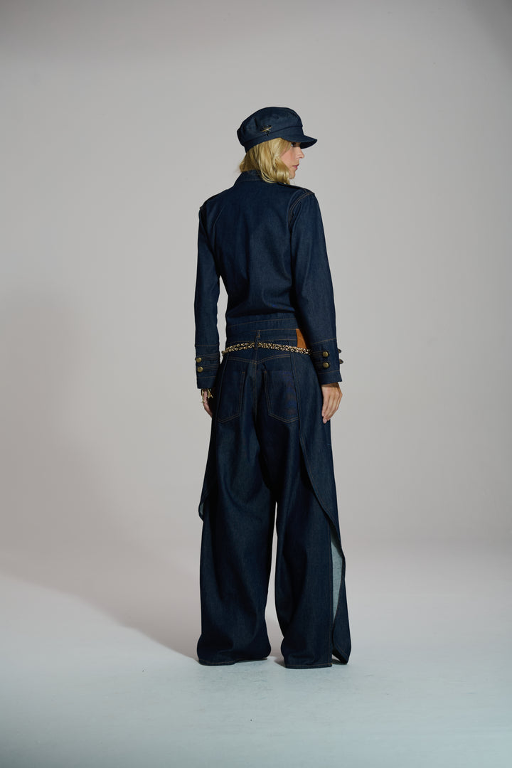 Jaqueta Jeans Napoleônica