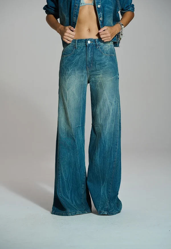 Wide-leg jeans