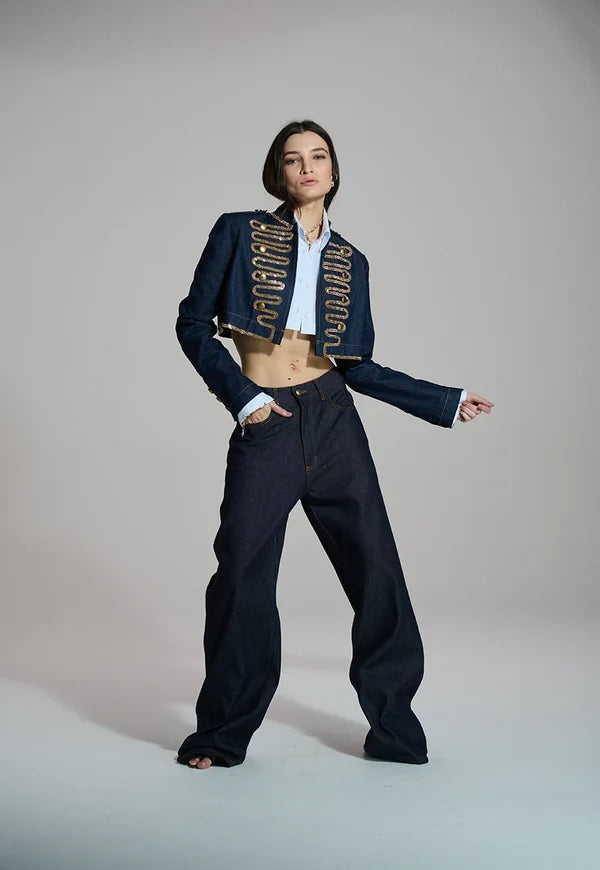 Jaqueta Jeans Indigo