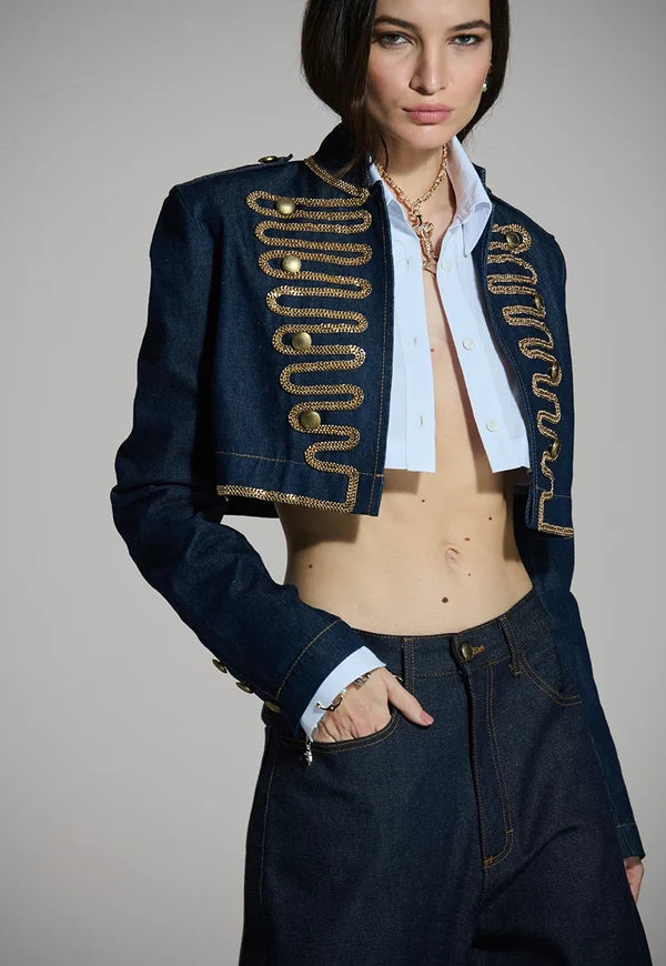Jaqueta Jeans Indigo
