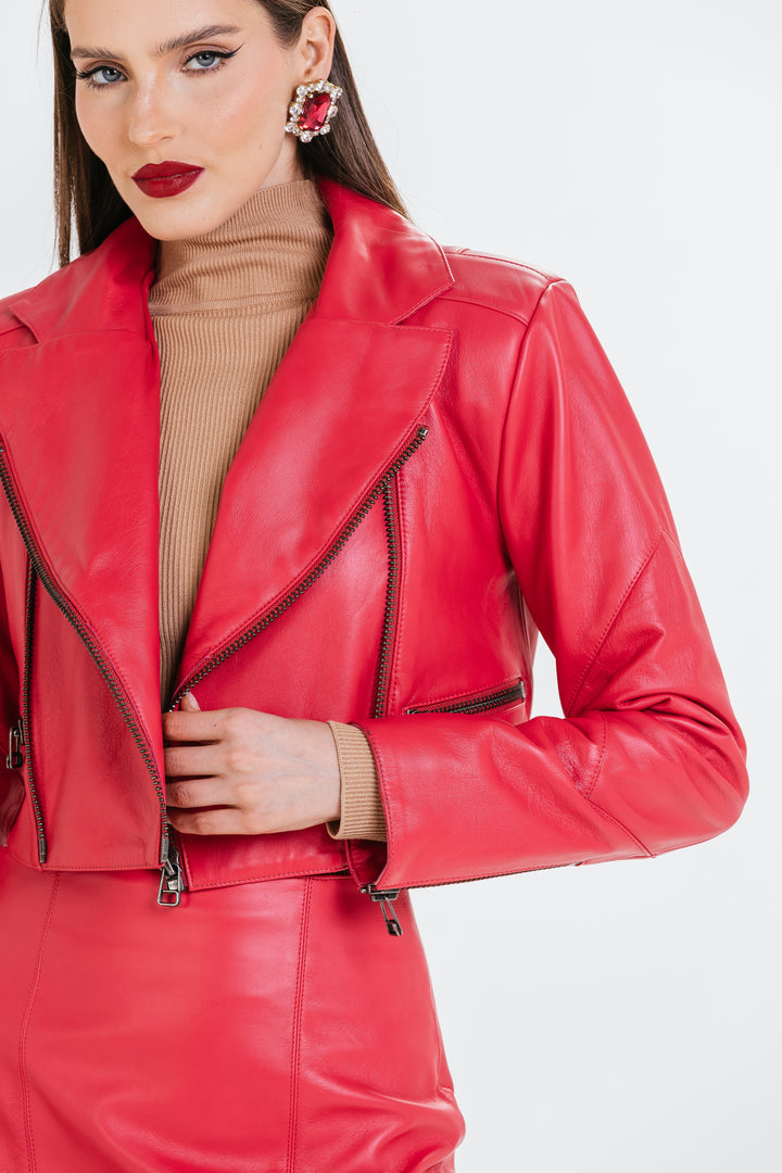Lauana Charth Leather Jacket