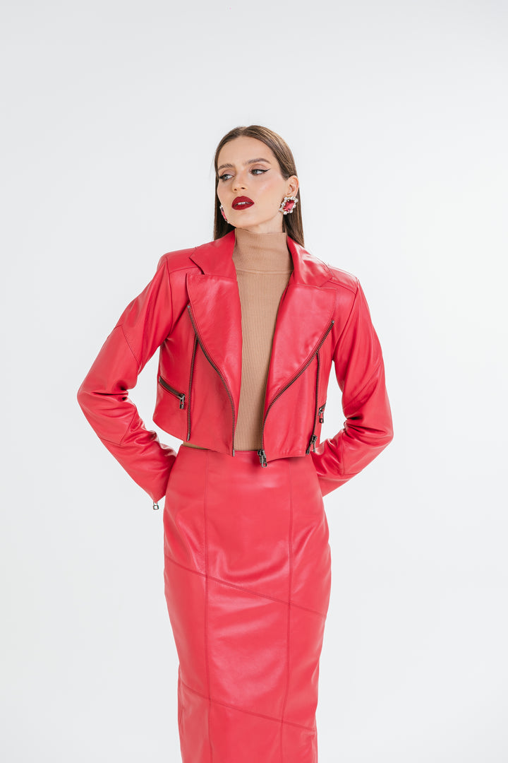 Lauana Charth Leather Jacket