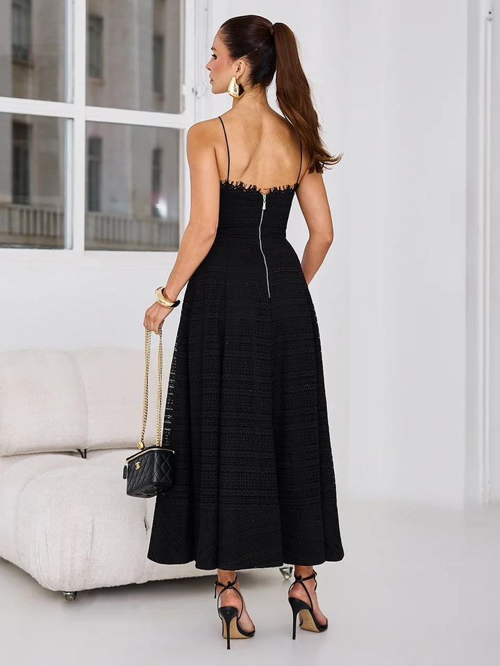 Vestido Midi Midnight Kiss
