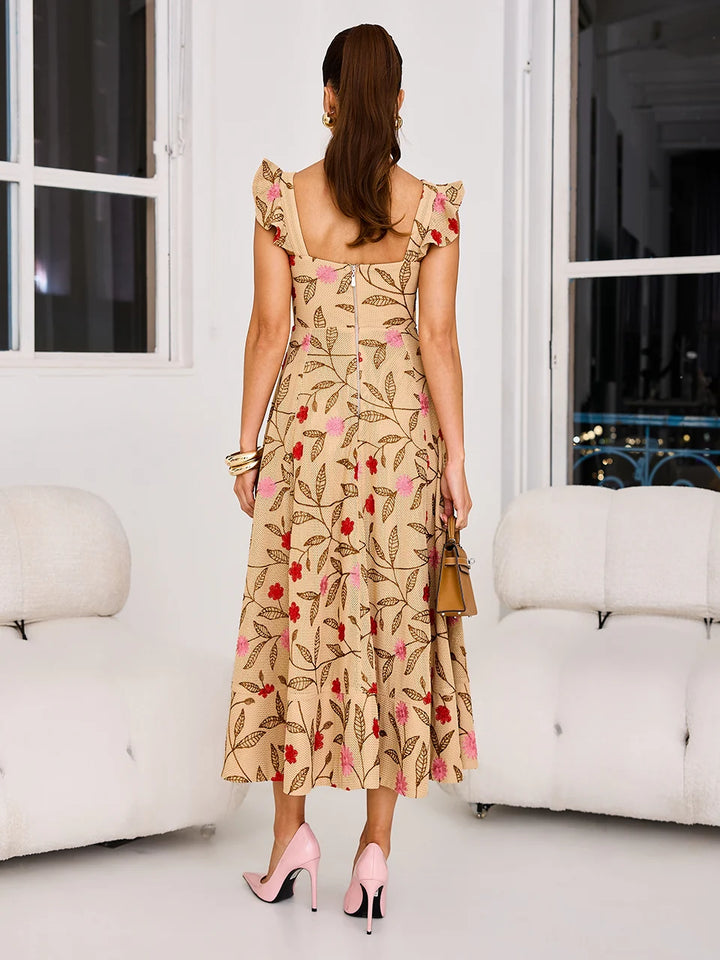 Vestido Catalina Midi Rodado