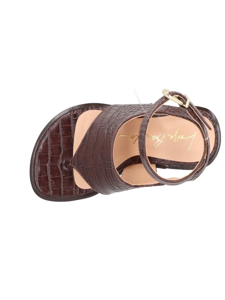 Crocodile Leather Sandal