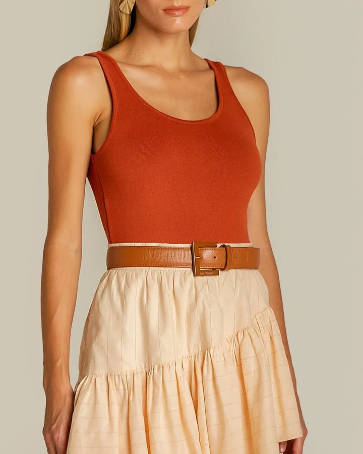Anne Fernandes Square Buckle Belt