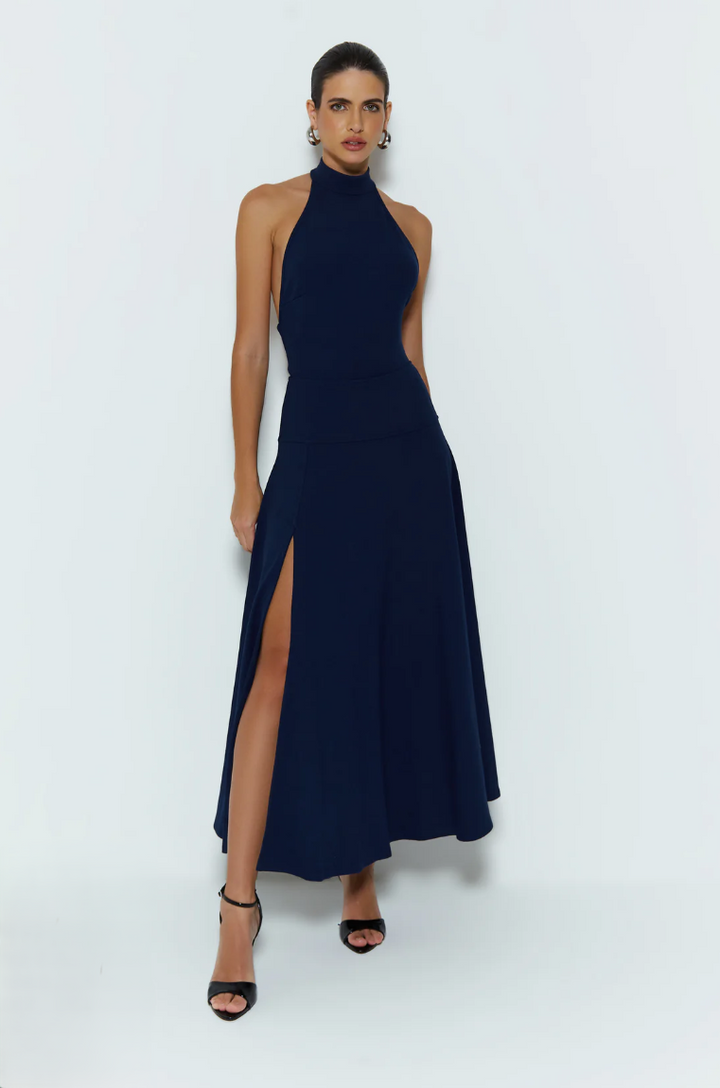 Halter Midi Dress