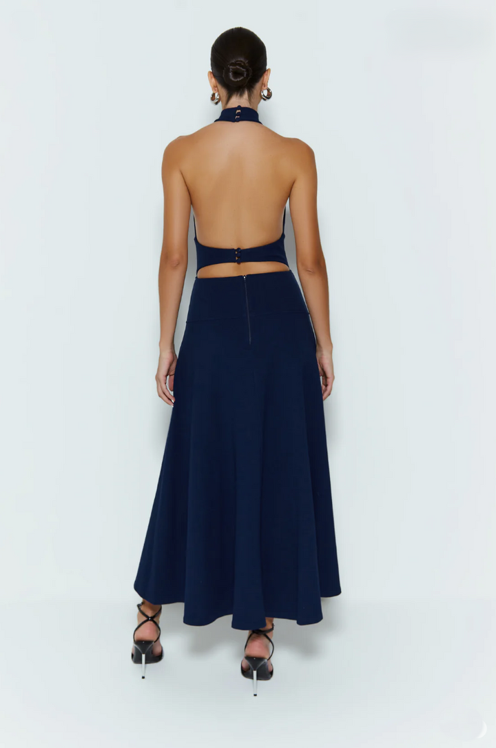 Halter Midi Dress