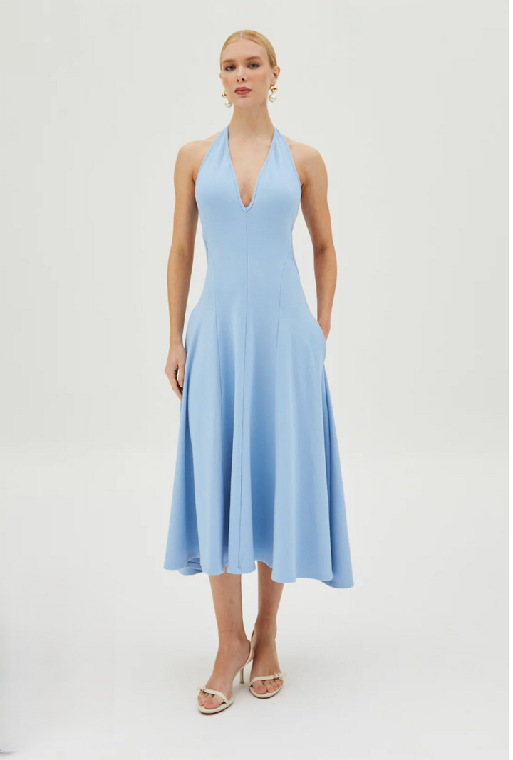 Halter Midi Dress