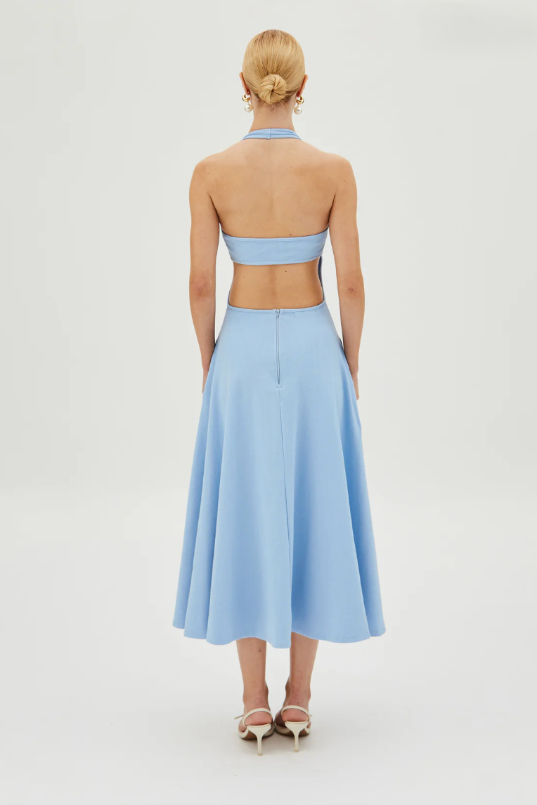 Halter Midi Dress