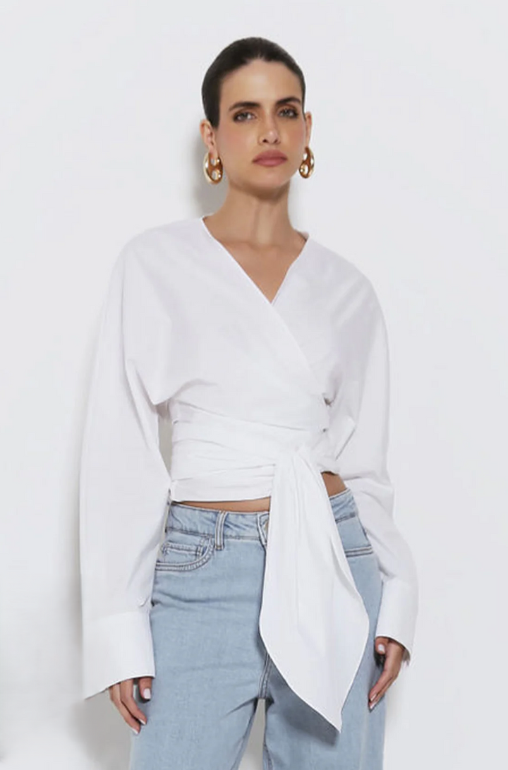 Wrap and Tie Shirt