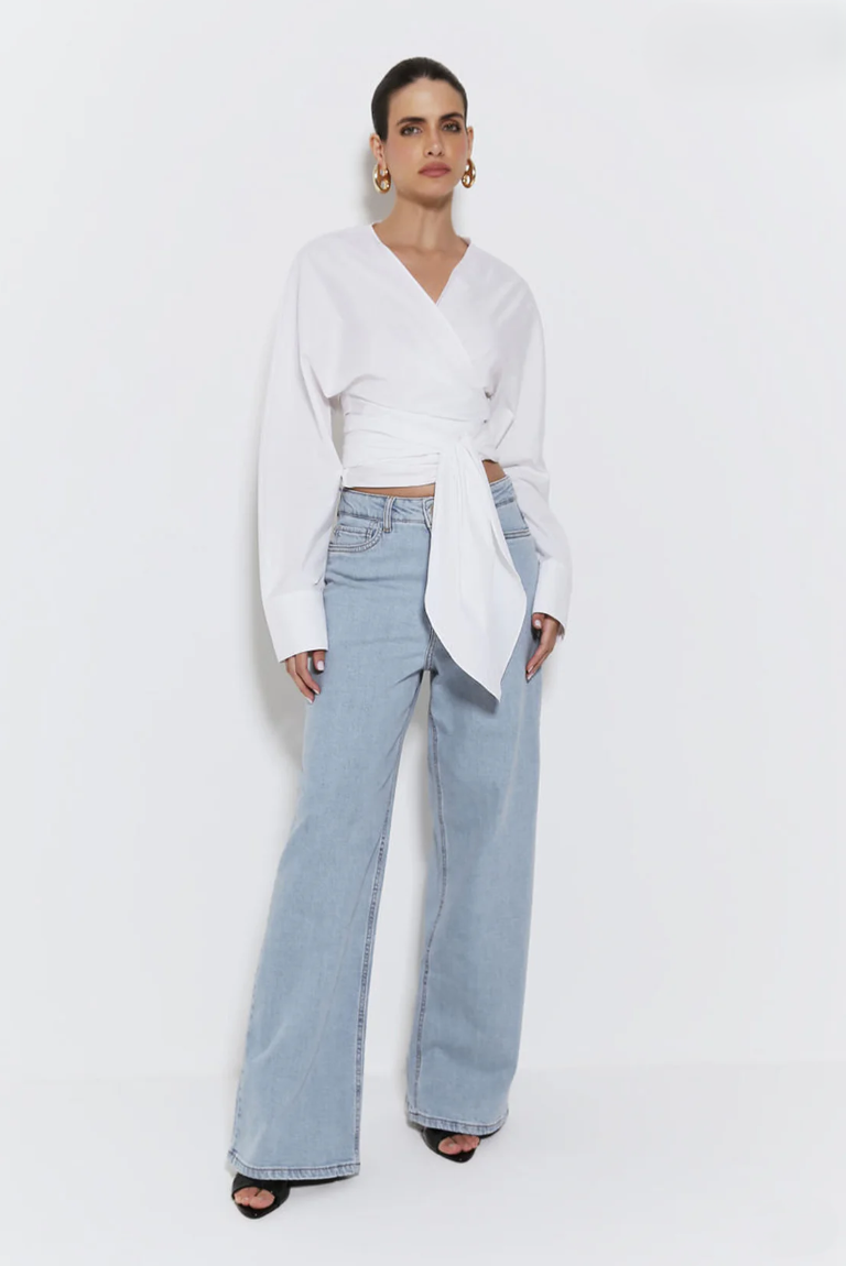 Wrap and Tie Shirt