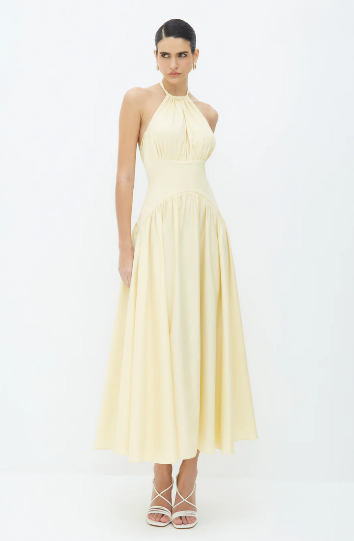 Tie Midi Dress
