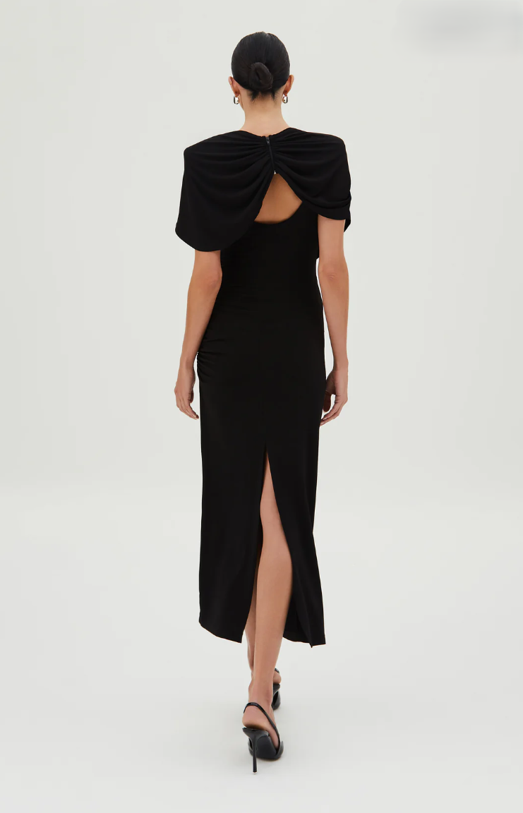 Overlay Midi Dress