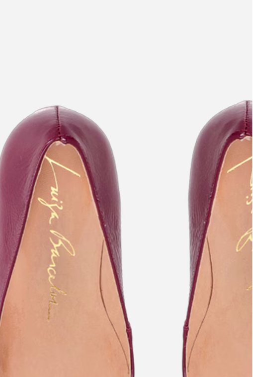 Scarpin Anabela Couro Verniz