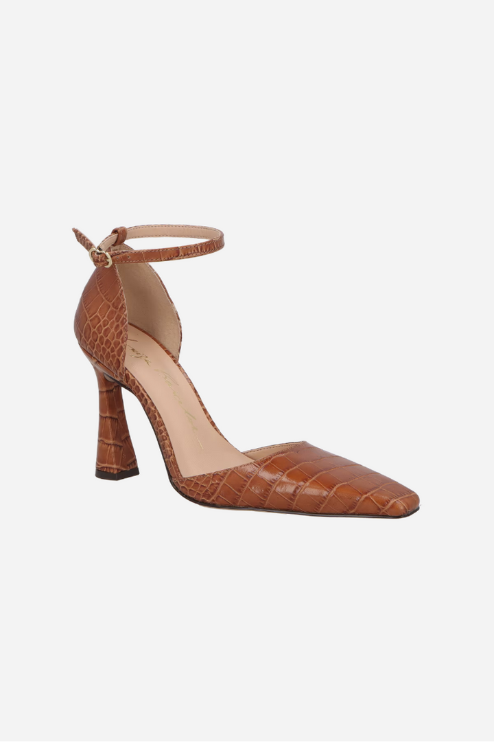Crocodile Leather Pumps