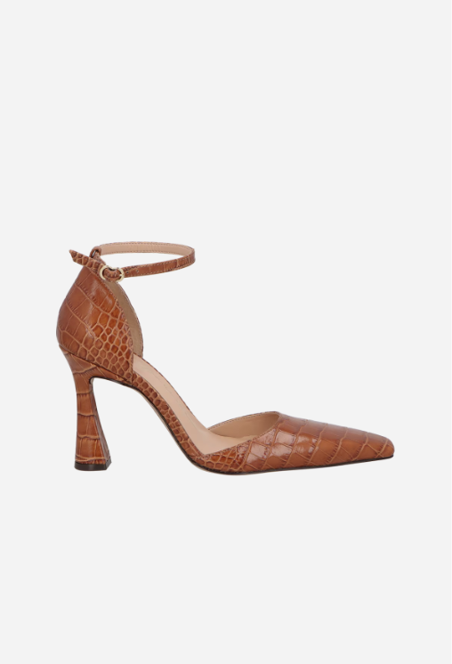 Crocodile Leather Pumps