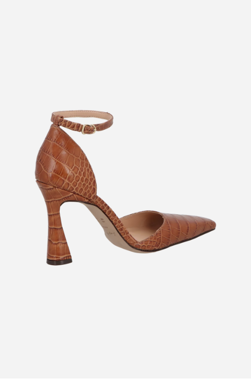 Crocodile Leather Pumps