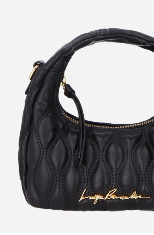 Bolsa Hobo Couro Matelassê