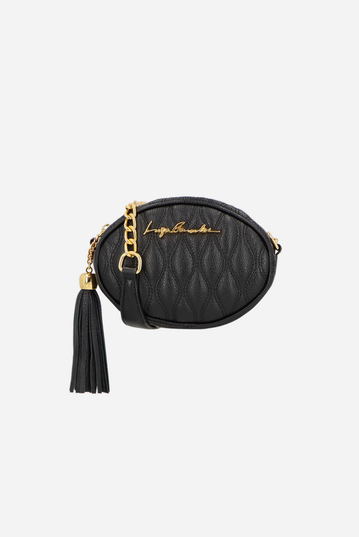 Bolsa Redonda Pequena Couro