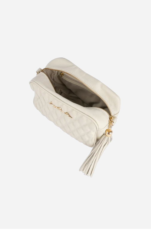 Bolsa Pequena Clássica Couro Corrente