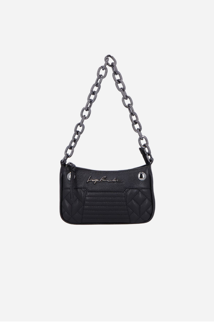 Bolsa Couro Alça Corrente