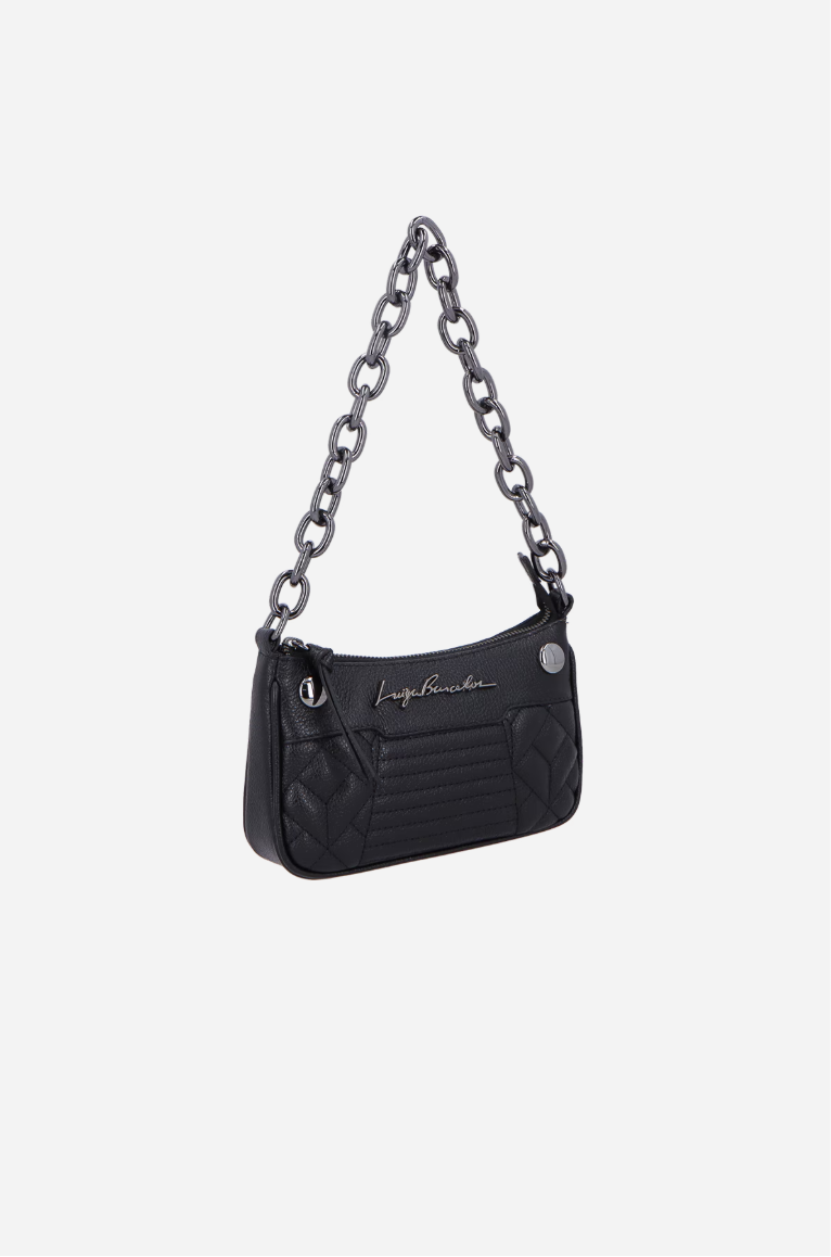 Bolsa Couro Alça Corrente