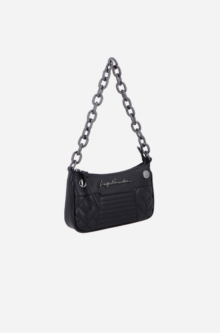 Bolsa Couro Alça Corrente